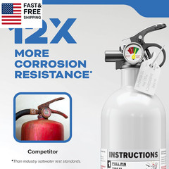 Fire Extinguisher for Boats, Single-Use 5BC