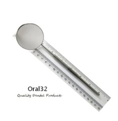 ORAL32 – DENTAL ORAL PHOTO MIRROR, ROUND 2 INCHES WITH HANDL