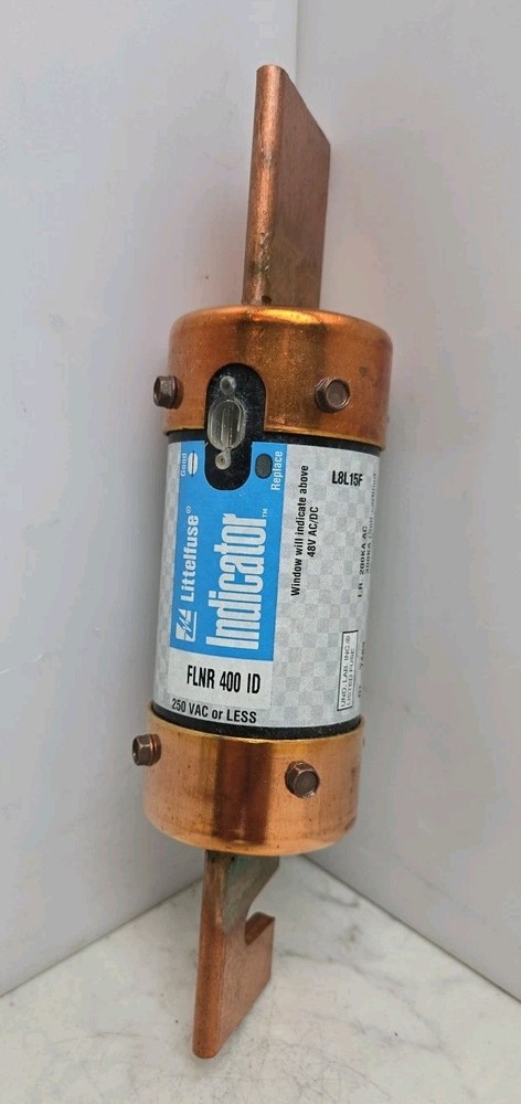 Littlefuse FLNR 400 ID Indicator Class RK5 400A Time Delay Dual Element Fuse New
