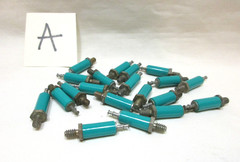 NOS, VTG, Insulated Terminal, #6-32 Mount, Double Turret or Fork – USA Seller