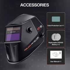 Auto Darkening Grind MIG TIG ARC Welding Helmet True Color Welding Mask Din4-13