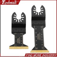 Findmall 55PCS 6 Types Universal Titanium Oscillating Saw Blades Multitool Blade