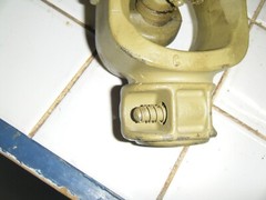 Tractor side PTO driveline universal joint end button yoke coupling Eurocardan