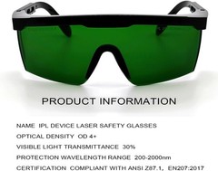FreeMascot IPL 200nm-2000nm Laser Safety Glasses for Hair Removal…