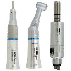 BEING Dental Low Speed Contra Angle Straight Handpiece Air Motor Set NSK EX203