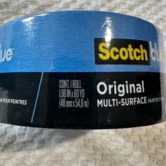 Lot of 2, Scotch blue Original Painters Tape, 2 Inch Wide (1.88 In. X 60 Yds)