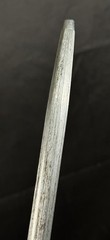 Tichet Nogent Chrome Dur Sharpener Round 10 inch Medium/Coarse Hang Ring France