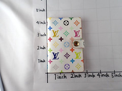 Louis Vuitton Monogram Multicolor Carnet De Val M92653 Compact Notebook Cover