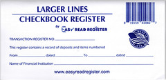 10 Larger Lines Checkbook Registers 2024-2025-2026 Calendars Check Book Bank