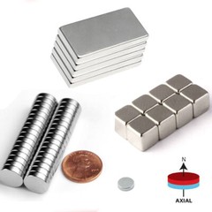 Lot 50 100 200 Pcs Round Disc Magnets Rare Earth Neodymium Magnet Various Sizes