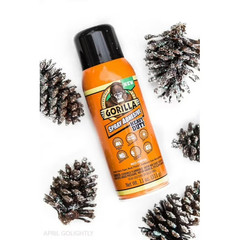 Gorilla Clear Spray Adhesive, 11 Ounce Can, New Condition