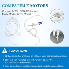 Dental Disposable Irrigation Tubes for Bien-Air Implant Motor, Pack of 10