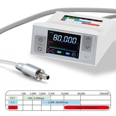 Dental Lab Brushless LED Electric Motor Fit 1:5 1:1 16:1 Handpiece Color Screen