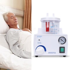 Vacuum Phlegm Quiet Suction Unit Portable Medical Emergency Aspirator Machine
