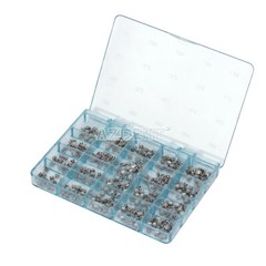 Dental Orthodontic Metal Brackets Braces Mini MBT Roth 022 Hooks 345 AZDENT