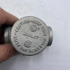 Adalet XYC2 Explosion Dust-Ignition Proof Sealing Fitting 1/2″Conduit LOT OF 2🔔