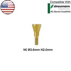 US Dental Mini Healing Abutment NC Healing Closure Cap Fit Straumann ITI BL/BLT