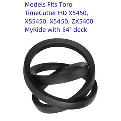 133-7076 5103616 Deck Belt (5/8” x 178”) Compatible with Toro for Toro TimeCut