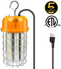 LED Portable light Building Site 100W LED Temporary Work Light 10ft cord 5000K