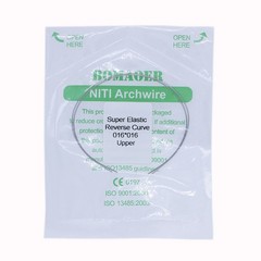 5×Dental Orthodontic Niti Rectangular Arch Wires Reverse Curve 16×16 Upper
