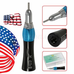 1-10 NSK Type Dental Nosecone 1:1 E-type Slow Low Speed Straight Handpiece EX203