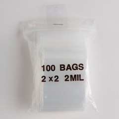 300/PCS 2″x2″ Clear Reclosable Seal Bag Plastic Poly Zip Lock Bags Jewelry 2Mil