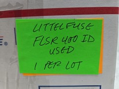 Littelfuse FLSR 400 ID Indicator 400A 600Vac Class RK5 Time-Delay Fuse