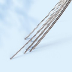 Dental Orthodontic Lingual Retainer Wires Flat Straight Twist Wire 0.028/0.032