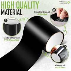 Waterproof Flex Rubberized Tape 5c m X 150cm Heavy Duty Leak Repair Seal Patch