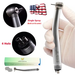 Dental Fiber Optic LED E-generator/ High Speed Handpiece Push Button 2/4 Holes