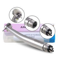 Dental Fiber Optic E-generator LED High Speed Handpiece Turbine 2/4H ASkeadnt ns