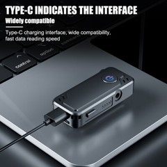 MP3 Digital Hidden Voice Recorder Spy Mini Clip-On Audio Activated Dictaphone US