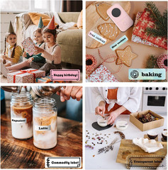 D30 Mini Bluetooth Label Maker – Portable Thermal Printer for Home & Office