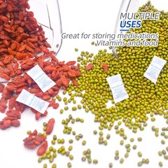 1 Gram 100 Silica Gel Packets, Tyvek Food Grade Dessicant Packs