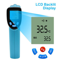 Industry Temperature Gun Digital No-contact Laser Infrared Thermometer IR Meter