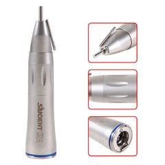 Dental Surgical Straight Handpiece 1:1 Implant Cone Nose Fiber Optic SANDENT