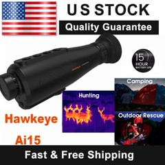 Thermal Monocular AI 384*288 Thermal Imager Night Vision Hunting Camera Scope US
