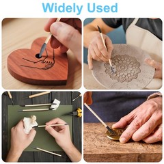 50PCS Premium Sanding Sticks, Double End Matchsticks 5.4 x 0.2 Inch