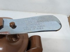 Lot of TWO Goldenrod 120-A3 Oiler Oil Can Flexible Spout 1 Quart Lever NOS