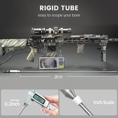 Teslong 26inch Rigid Rod Rifle Borescope 0.2inch Digital Bore Scope NTG500H