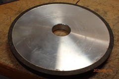 LOT MX: SUPERABRASIVES SURFACE GRINDING GRINDER WHEEL WITH 1-1/4 ARBOR BORE