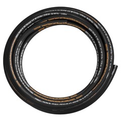 VEVOR Hydraulic Hose, Coiled Hydraulic Hose 50 ft, Bulk Hydraulic Hose 3120 PSI