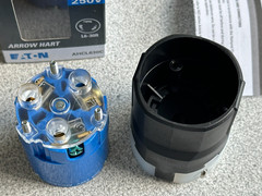 6 NEW Eaton Arrow Hart AHCL630C Blue 30A Locking Connector L6-30R 250V 2P 3W LOT