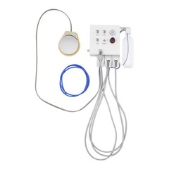 4 Holes Dental Portable Delivery Turbine Unit 3-way Syringe Wall Mounted Turbine
