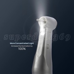 CX235C7 Dental 1:5 Increasing Fiber Optic LED Contra Angle Handpiece Electric ds