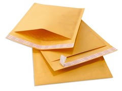 200 #0 TUFF Kraft Bubble Mailers 6×10 Self Seal Padded Envelopes 6 x 10