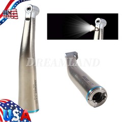 Dental 1:1 LED Fiber Optic Handpiece Internal Spray Contra Angle sandent