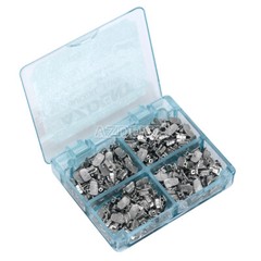 US 3 x Tubo Bucal de Ortodoncia Roth.022 1er Molar Bondable Tubo No-Convertible