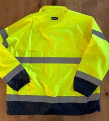 Occunomix LUX-TJR ANSI Class 3 High Visibility Rain Jacket 2XL