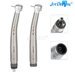 Dental E-generator Shadowless Ring LED High Speed Ceramic Handpiece 4/2 Holes